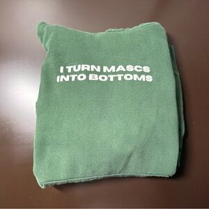 Green Graphic Hoodie